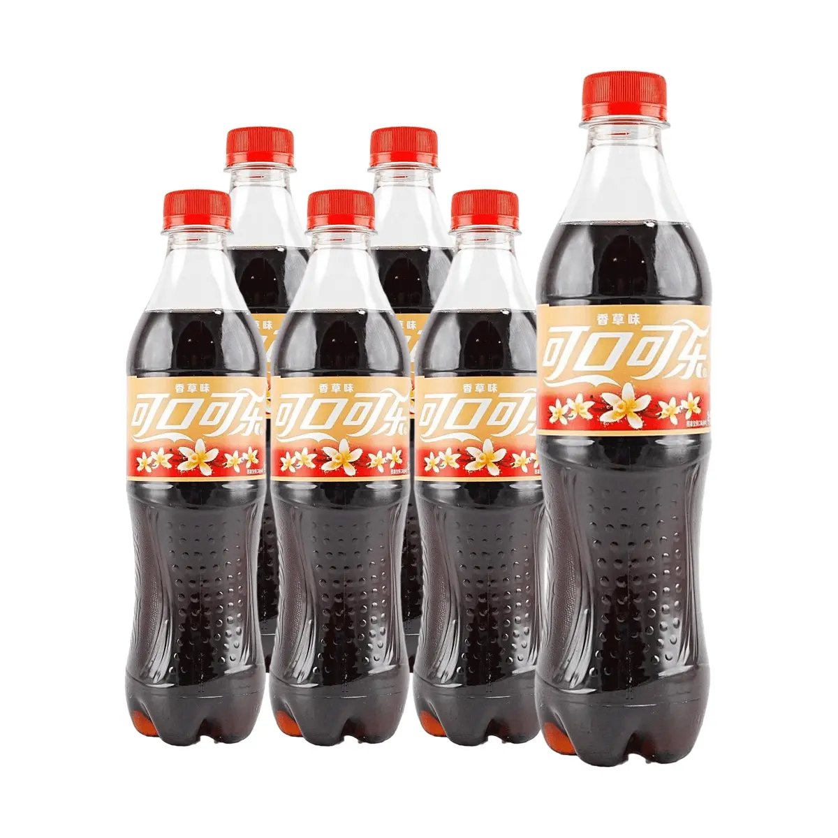 Coca-Cola Vanilla Soda 500ml Cans - China Mainland Edition - 6 Pack