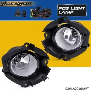 Fit For 2006-2008 Toyota Rav-4 Bumper Fog Lights Lamps W/Switch&Wiring Kit