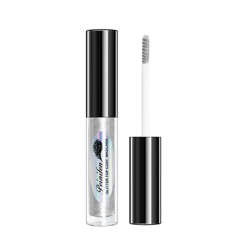 Diamond Shimmer Mascara Glitter Lash Mascara Waterproof Long Lasting Shimmer Gloss Mascara Long Curl Mascara Eyeshadow Makeup