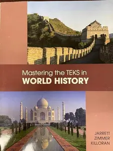 USED-Mastering the TEKS in World History by Mark Jarrett (Paperback)