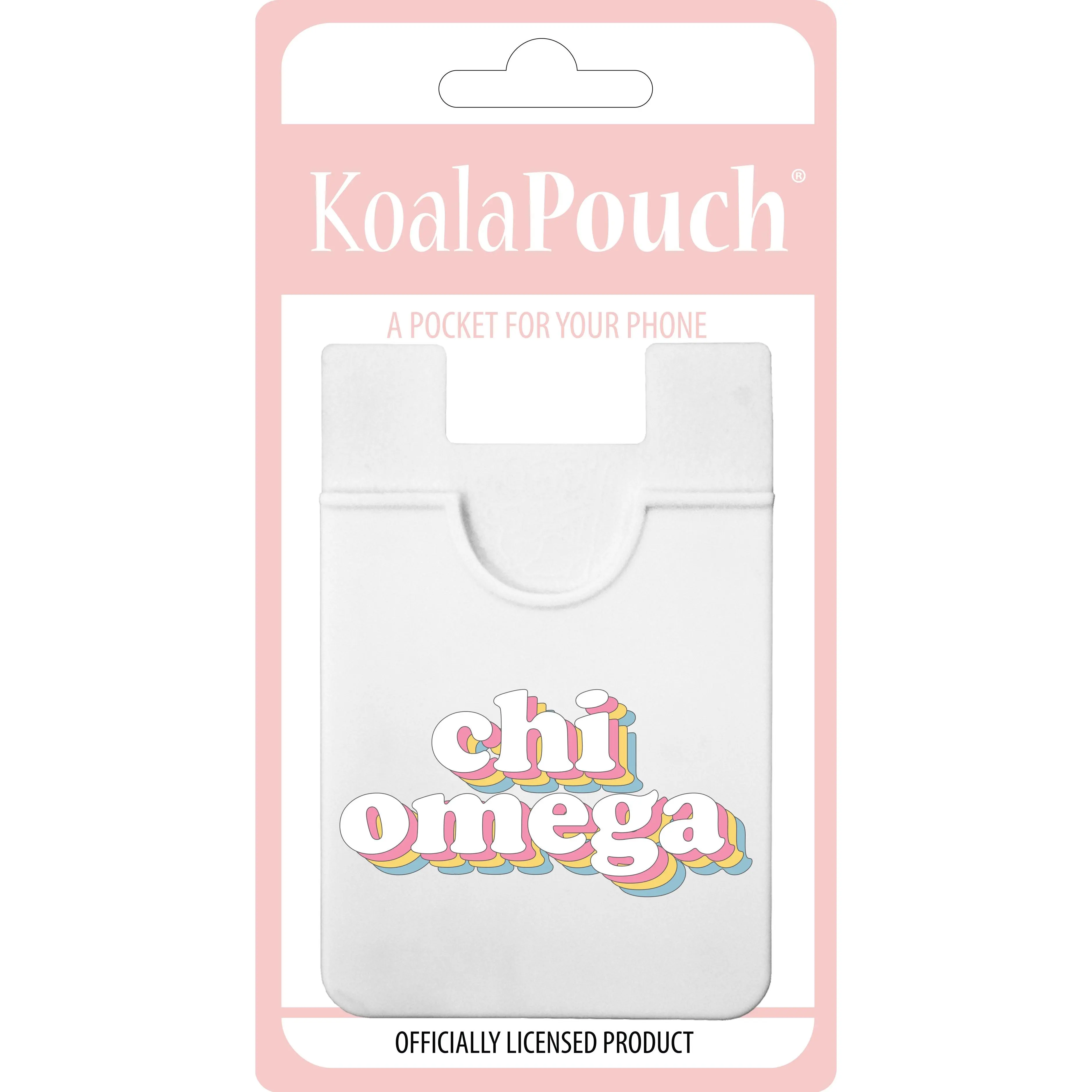 Chi Omega Retro Koala Pouch