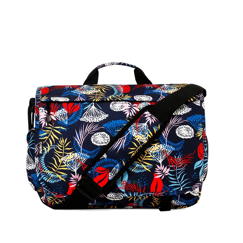Thomas Laptop Messenger Bag in Botanic - Final Sale