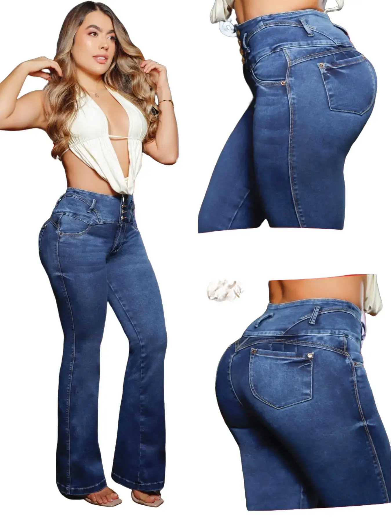 COLOMBIAN BONBONUP WOMAN'S JEANS BUTT LIFTER