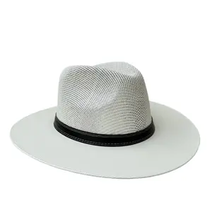 Panama Hat - Wide Brim Unisex Summer Hat in Natural Color, Breathable & Sturdy, Ideal for Beach & Outdoor Events, Sizes S-XXL