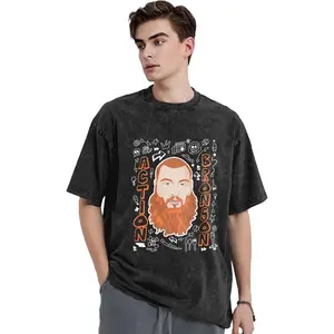 Action Bronson Shirt Unisex Novelty Graphic T-Shirt Vintage Distressed Harajuku Shirts Tops