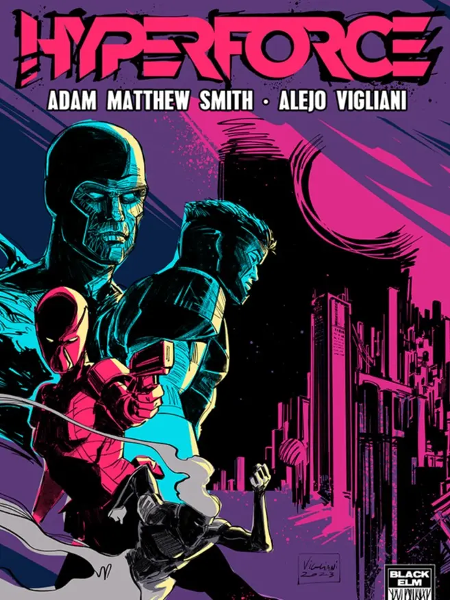 HyperForce 1 | Cyberpunk Post-Superhero Comic Book Series by Adam Matthew Smith 2024 Release 28 Pages 18+