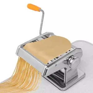 Pasta Maker & Roller Machine Noodle Spaghetti & Fettuccine Maker Health 150mm New