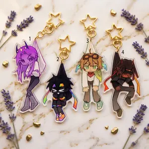 The Unstable Four Universes Acrylic Keychain, perfect For Bags, Keys, Or Gifts