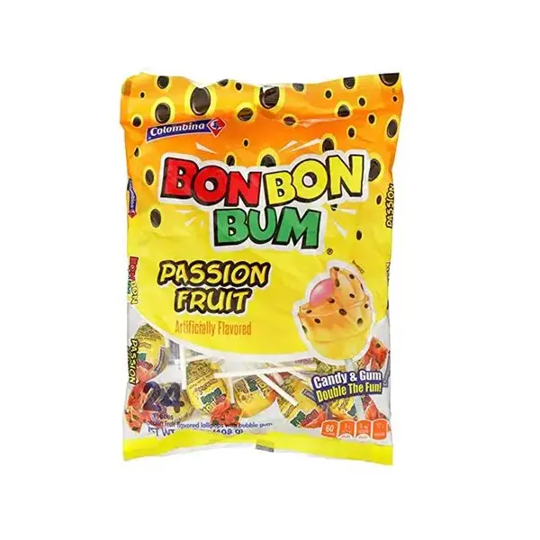 BON BON BOM SABOR PASION FRUIT X24 UND BON BON BOM SABOR PASION FRUIT X24 UND