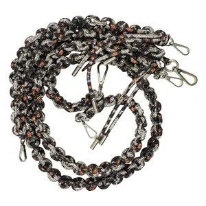 Animal Print Rhinestone Bag Strap - Fashion Accessory