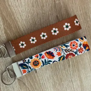 Mexican Key Fob wristlet Handmade