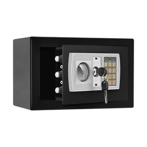 Gift safe storage Ideas  Wall Safe Box Electronic Password & Key Unlock Hidden Security Cabinet for Home Office Cash Storage Classic Type  Easy-Drop Coin Slot Decor Piggy Ornaments summerwins