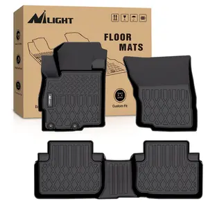 Nilight TPE Floor Mats - Custom Fit Heavy-Duty Floor Liners for Mitsubishi Eclipse Cross 2018-2025, All-Weather Car Mat, Mat Floor Mats