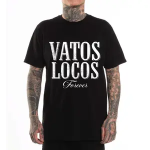 Vatos Locos Forever BLBO - T-Shirt Tee Hoodie Sweatshirt, Chicanos Clothing, Chicano Streetwear, Chicana Fashion, Cholo Style, Mexican, Mexico, Digital Style Printed Soft Outdoor