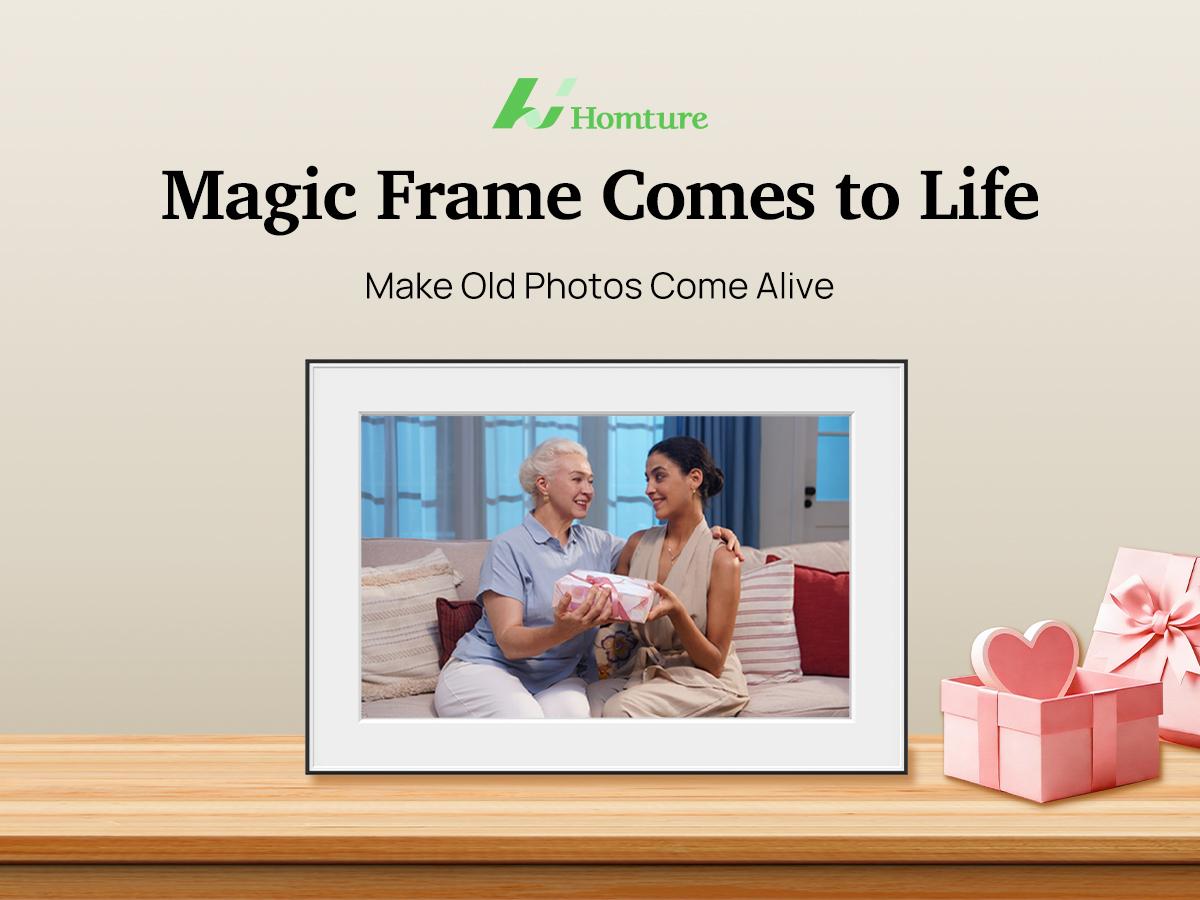 Homture Magic Frame - 10.1″ AI Photo Restoration - TikTok Shop