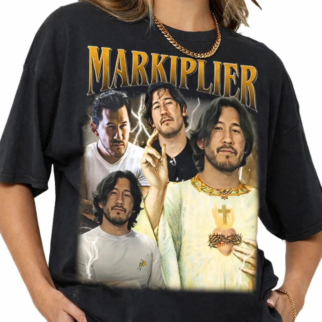 Markiplier YouTube Star Fan Art Tshirt  Gift For Fan