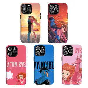 Y-1nv1nc1b1ee superher0 couple phone cover,Having good protective properties,for iPhone 16 15 14 13 12 11 17Pro Max,for Samsung S25 S24 S23 S22 Ultra,Suitable for giving as gifts, for Christmas and Thanksgiving Day