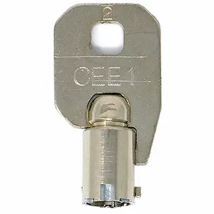 CompX Chicago CEE111 Tubular Replacement Key