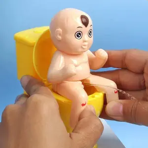 Creative Prank Water Toilet Doll Toy, Fun Stress Relief Gag Gift, Student Dorm Office Humor, Party Prop, Birthday Surprise, Holiday Present