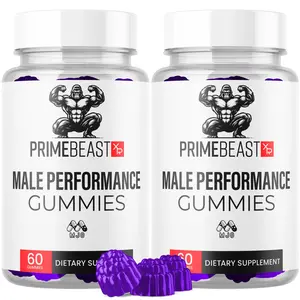 (2 Pack) Prime Beast XR Gummys PrimeBeastXR Formula 120 Gummies