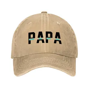 [POD] Custom-made, pre-washed denim baseball cap, [Custom Design Available], accepts images and logos, 1:2 scale