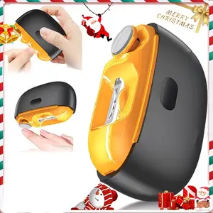 2-In-1 Electric Nail Clipper with Polishing, Automatic Nail Trimmer with LED Light, Painless Grooming for Adults, Seniors, Women, Men, Kids