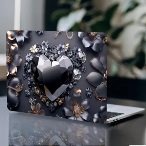 Heart Pattern Laptop Sticker, Waterproof & Anti-scratch Laptop Decal, Universal Laptop Art Sticker for Notebook, Car Exterior Accessories, Sticker for Cars, Car Decals