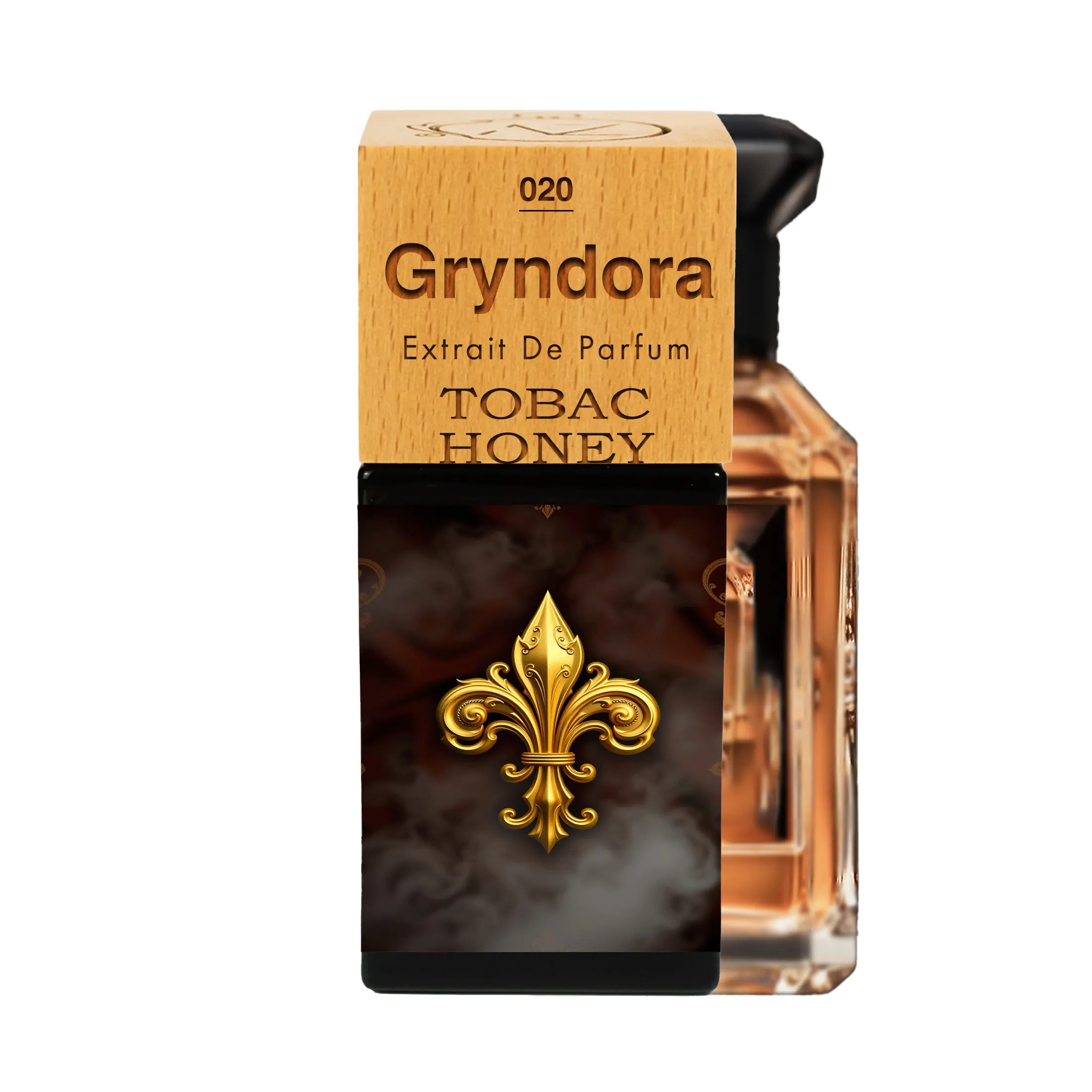 Gryndora N°20 | Honey, Cloves, Anise; Smoky notes, Tonka, Vanilla, Sesame; Agarwood (Oud), Sandalwood. Home fragrance
