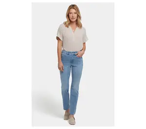 NYDJ High Rise Marilyn Straight Jeans 31" Inseam