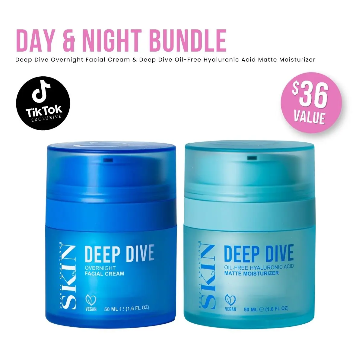 Deep Dive Day & Night Moisturizer Bundle
