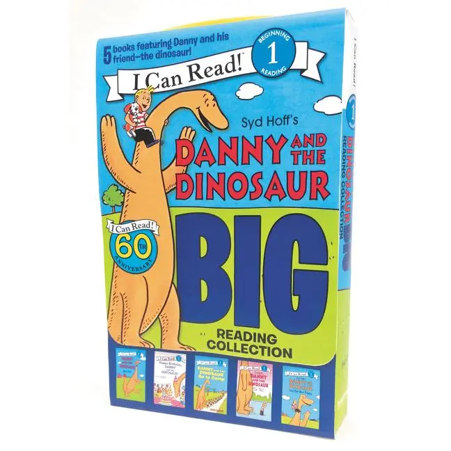 Danny and the Dinosaur: Big Reading Collection: A Box of 5 Books for Beginner Readers (I Can Read Level 1) by Syd Hoff||Syd Hoff [Paperback Book]