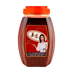 MEILE Spicy Chili Sauce 1000g - Authentic Sichuan Flavor, Versatile Condiment for Noodles, Dumplings, Stir-fries