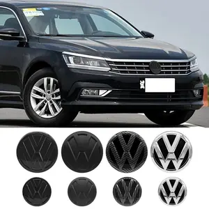 Volkswagen Car Logo Emblem Hood Front And Rear Tail Mark Rear Badge Auto Accessory Car Stickers Car Decals For Volkswagen VW Passat 2011-2015 Passat 2016-2018