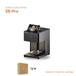 Monochrome Evebot Coffee Printer EB-Pro Machine with High Speed Printers for Business and Home Use