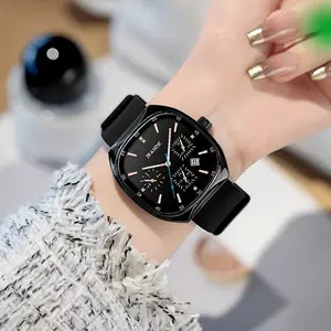 Women’s Fashion Watch – Casual Style, Silicone Strap, Waterproof, Luminous, Elegant Quartz Wristwatch
