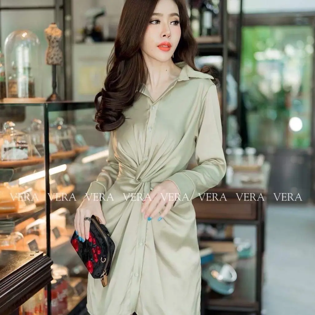 Vera Silk Dress