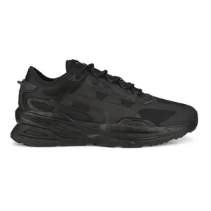 PUMA Mens Extent Nitro Mono Lace Up Sneakers Shoes Casual - Black