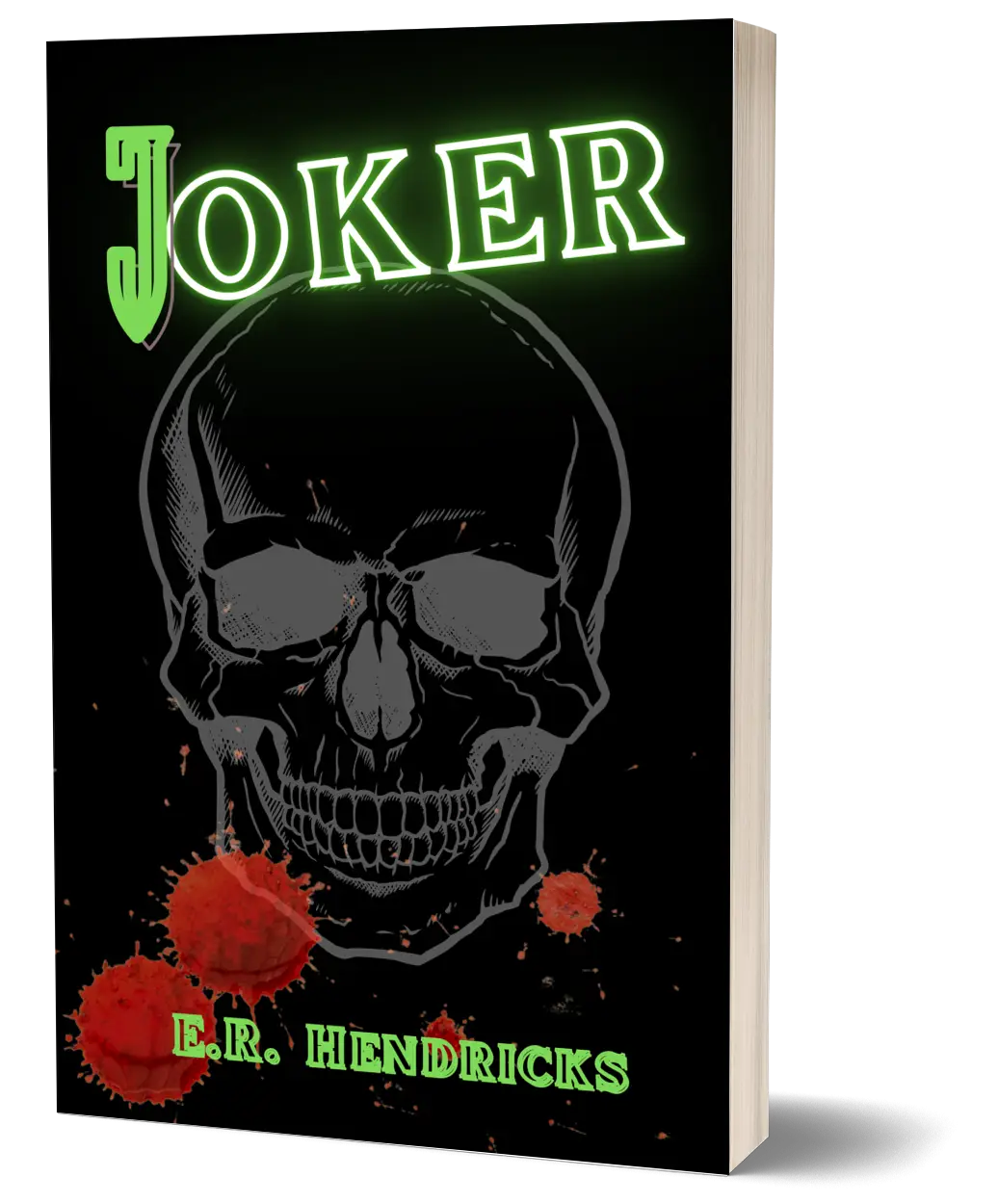 Joker-signed paperback-dark romance- serial unaliver books written to indie book