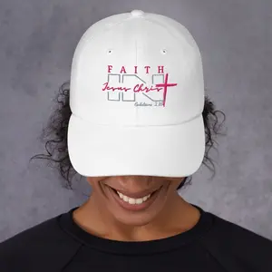 Faith IN Jesus Christ low profile hat