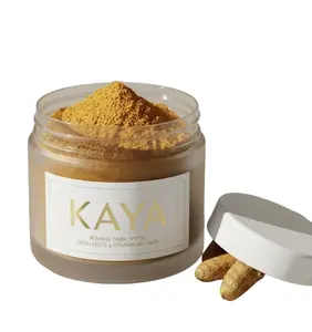 Kaya Tumeric Body Scrub - High Quality Organics Ingredients for Removing Dead Cells Dark Spots & Smoothing Skin