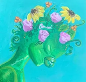 "Grow your Mind" Char-nae Nicole Art Print