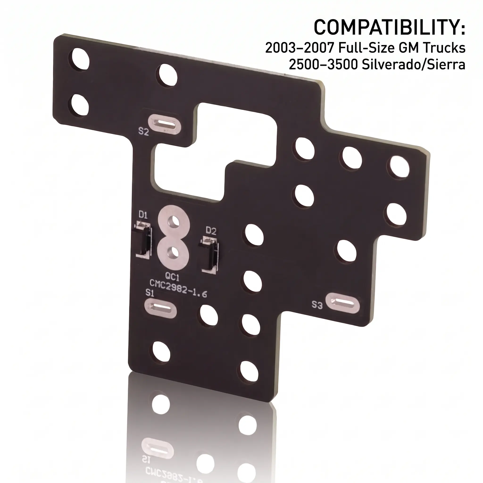 AXIZITECH 6 High Mod Lights Module, Car Accessories Auto Parts for 2003-2007 Chevy Silverado GMC Sierra 1500/2500/3500 Classic, Enables GM Low Beams, High Beams & DRL Simultaneous Operation, Vehicle Accessories, Auto Parts Accessories