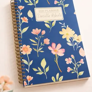Personalized 18 Month Planner - Spiral Bound Hardcover