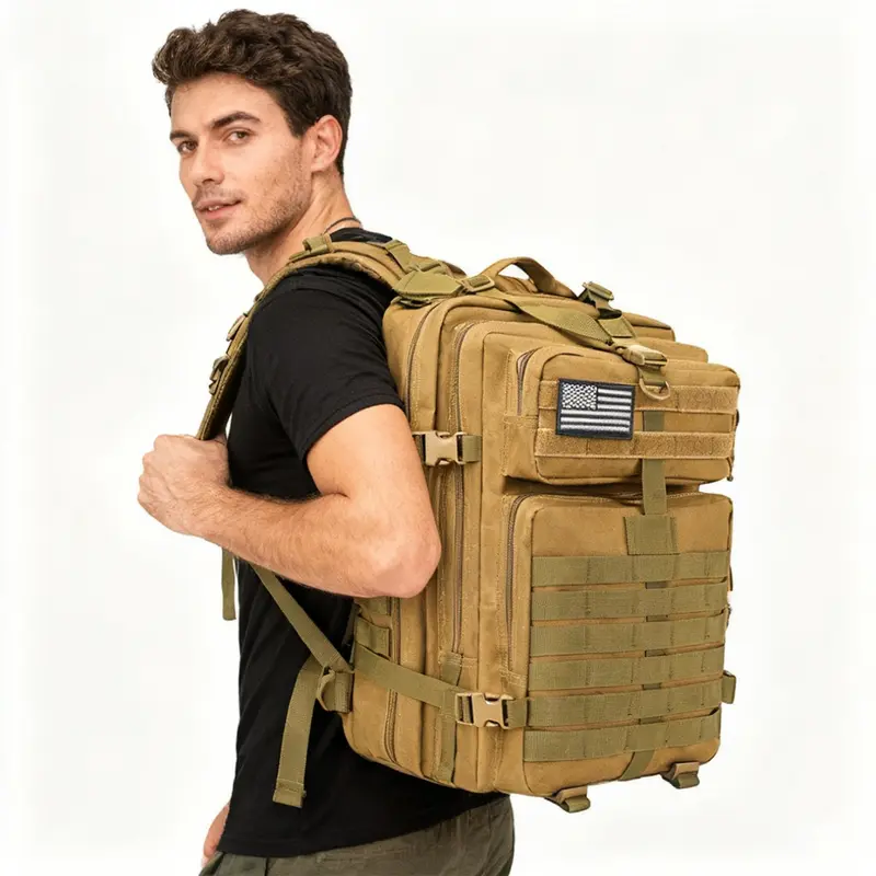 3 day survival backpacks with laptop space MOSISO 30L Tactical Backpack, Military Daypack Assault Pack, Black double layered bottom The Best Buy It for