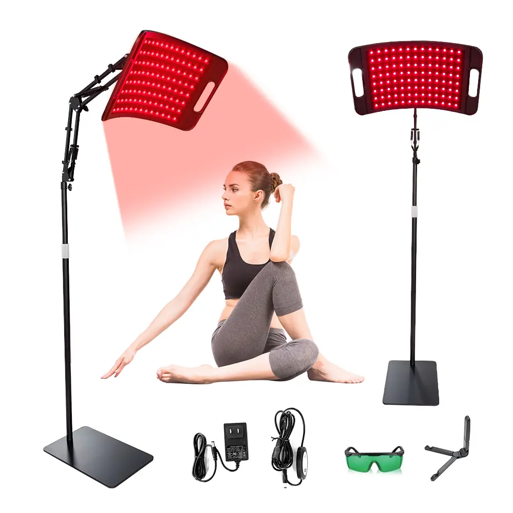 Red Light Therapy Lamp 850nm Infrared Light 660nm Red Light Device Infrared Light Therapy Panel for Body Red Light Therapy Lamp 850nm Infrared Light 660nm Red Light Device Infrared Light Therapy Panel for Body