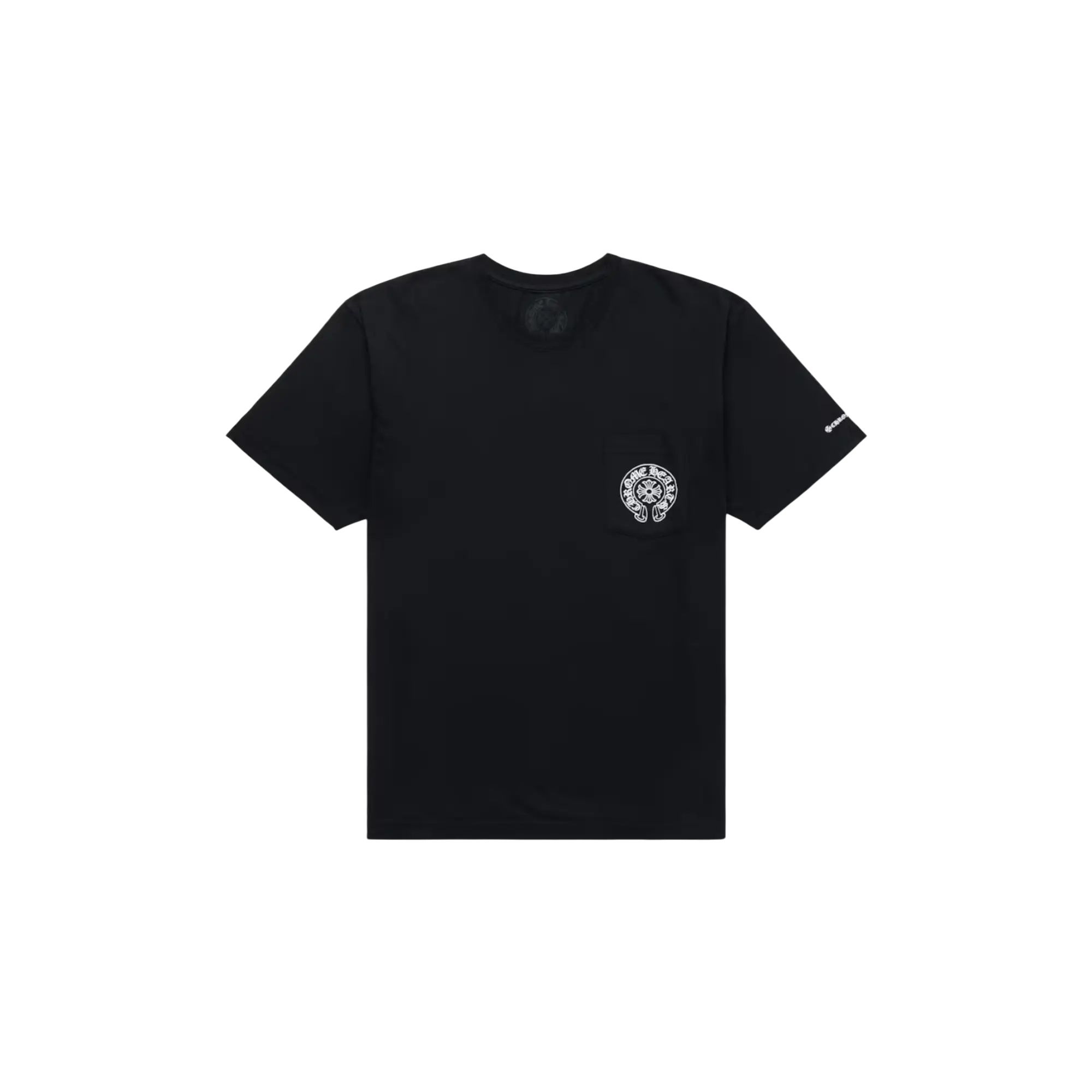 1186974 Chrome Hearts Horseshoe Black T-Shirt