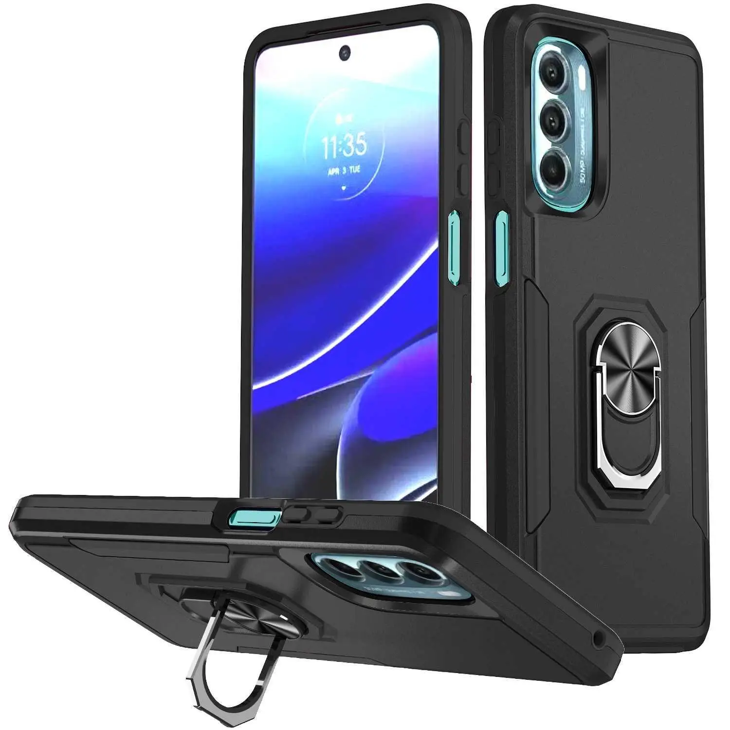 For MOTO G Stylus Phone Case For Motorola G Pioneer with Kickstand For G Power Shockproof Protective Cover HNAE32Dccdv