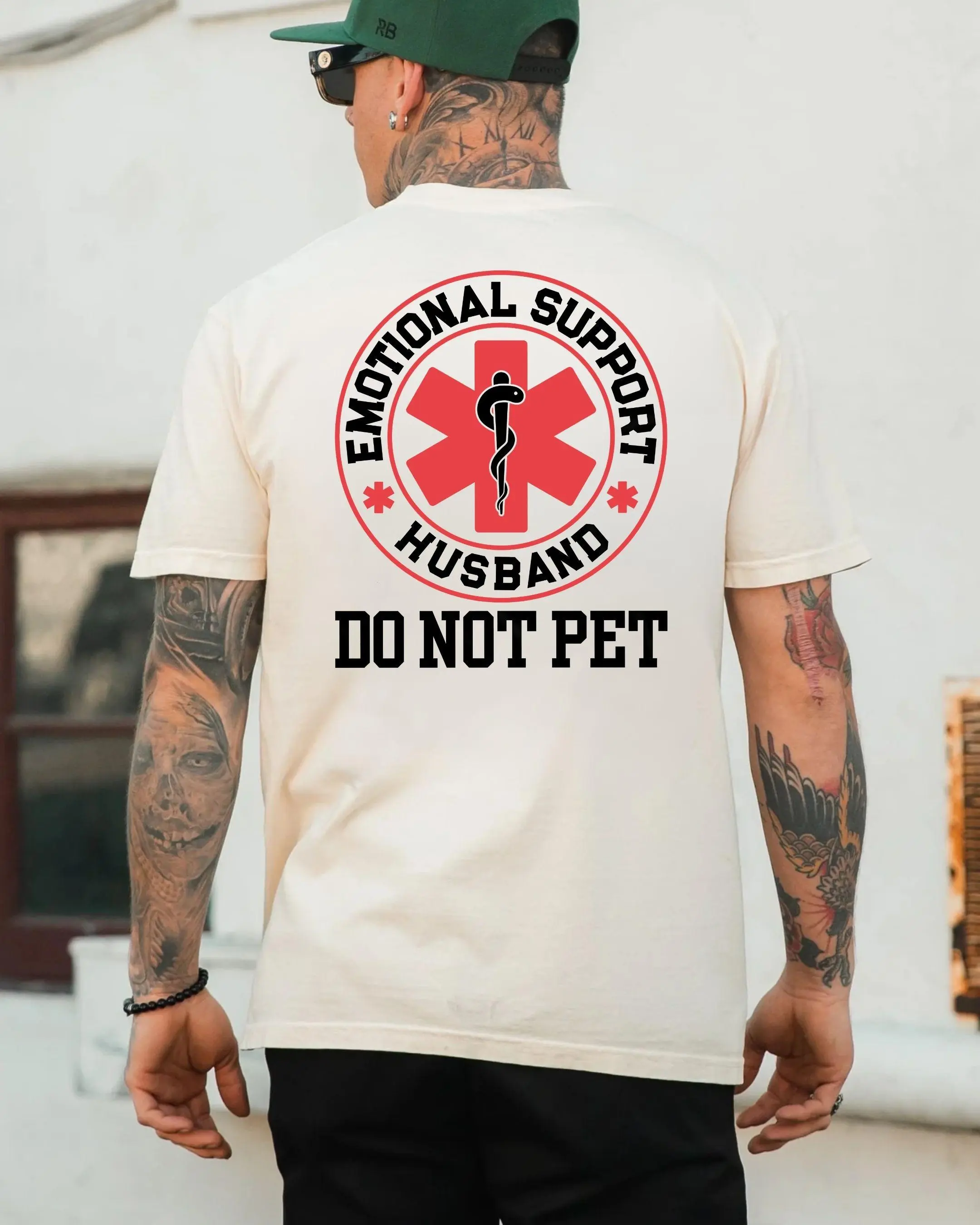 Emotional Support Husband T-Shirt, Funny Married Man Meme Shirt, Paramedic Style Husband Humor Tee, Couple Joke Gift, Husband Sweatshirt, Husband Hoodie