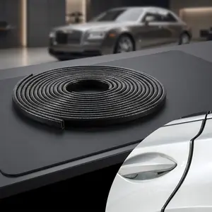 16.4Ft Rubber Car Door Edge Guard – No Glue Scratch Protection Strip for Car, Truck, SUV & ATV