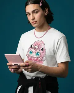 pink shirt Stupid Love Jigglypuff T-Shirt – Chromatica Kawaii Pokemoooon Graphic Tee, Mayhem Ball Tour Merch Vintage Tee vintage style Christmas Holiday Birthday Funny Mens T Shirt